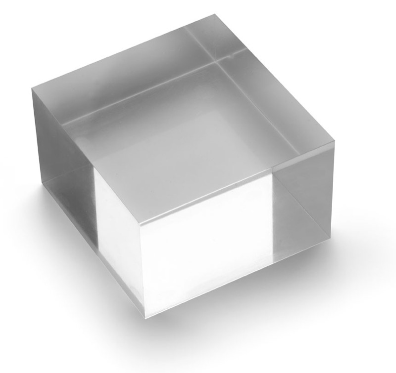 Bloc plexiglas d'agencement 75 x 50 x 75 mm — plexiglas