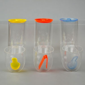 Distributeur alimentaire TUBE1550 — plexiglas