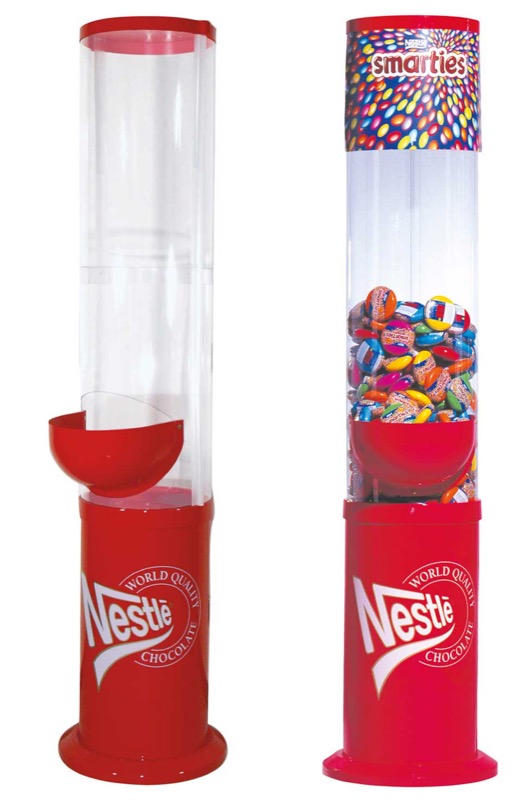 Totem DISTRI370 — plexiglas