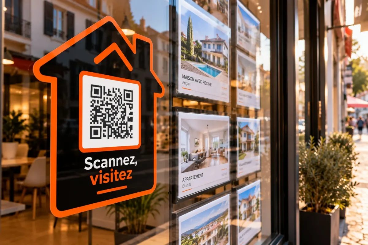 Vitrine d'agence