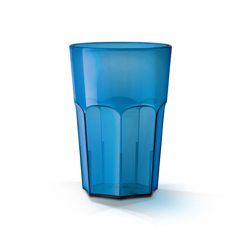 Bleu transparent