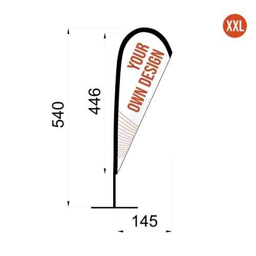 Pack Fly Banner Goutte — gros plan (12/13)