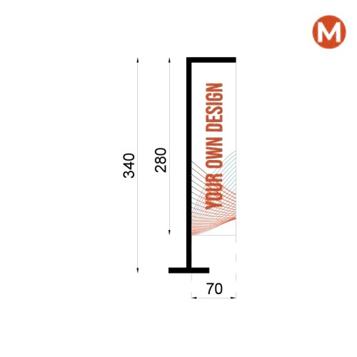 Pack Fly Banner Rectangulaire — vue principale (5/5)