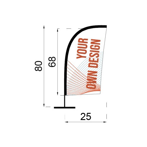 Pack Fly Banner Voile mini de table — mise en situation (7/9)