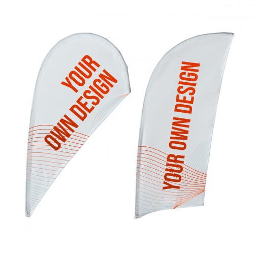 Fly Banner Voile mini drapeau seul — vue principale (1/6)
