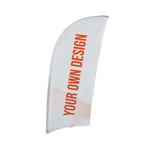 Fly Banner Voile mini drapeau seul — mise en situation (3/6)