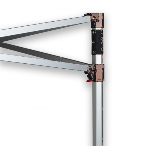 Tente pliante 3 × 4,5 m — gros plan (4/6)